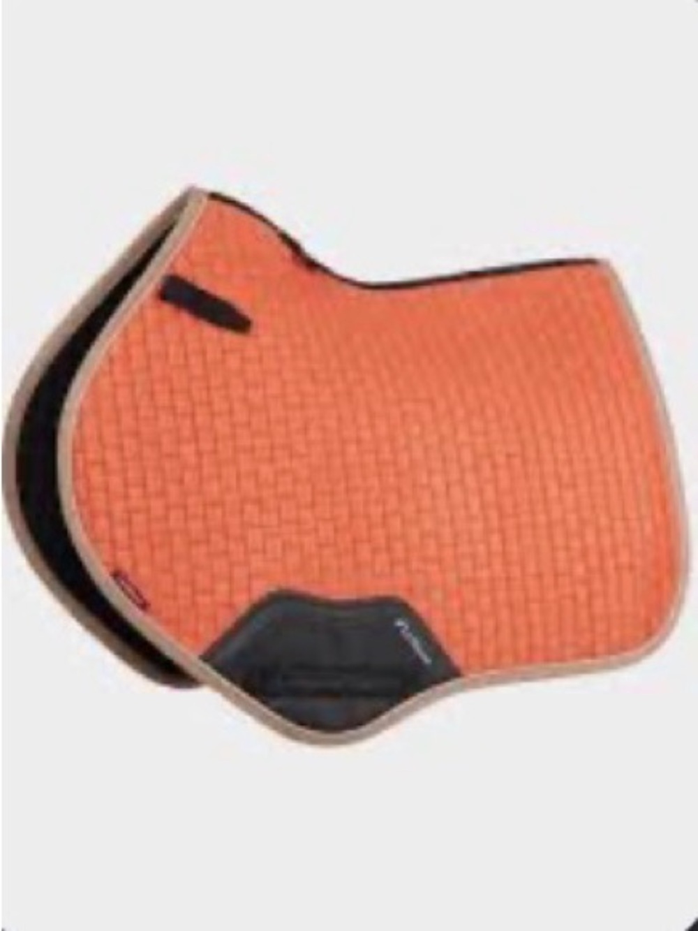 (RARE) LeMieux Apricot CC suede saddle pad